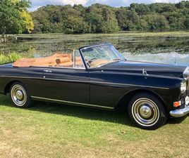 1964 ROLLS-ROYCE SILVER CLOUD III DROPHEAD COUPE BY MULLINER/PARK WARD