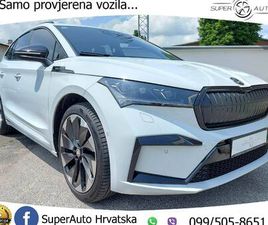 ŠKODA ENYAQ IV 60 SPORTLINE 179 KS, REG 06/23 MATRIX+KAM+KEY+GR. SJED., 2022 GOD.