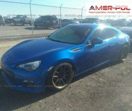 SUBARU BRZ 2014, 2.0L, LIMITED, PO GRADOBICIU WARSZAWA