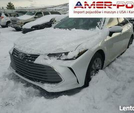 TOYOTA AVALON TOYOTA AVALON 2021, 2.5L, XLE, 4X4, PORYSOWANY LAKIER WARSZAWA