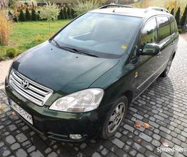 TOYOTA AVENSIS VERSO 2.0 BENZYNA 7 OSOBOWA PT DO 10.24 OC DO WEJHEROWO - SPRZEDAJEMY.PL