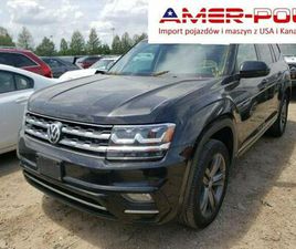 VOLKSWAGEN ATLAS VOLKSWAGEN ATLAS 2019, 3.6L, 4X4, PORYSOWANY LAKIER WARSZAWA