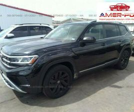 VOLKSWAGEN ATLAS 2021, 2.0L, 4X4, PO GRADOBICIU WARSZAWA