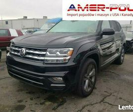 VOLKSWAGEN ATLAS VOLKSWAGEN INNY ATLAS, 2019, 3.6L, 4X4, R-LINE, PORYSOWANY LAKIER WARSZAWA