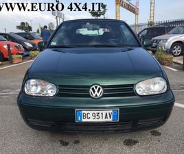 VOLKSWAGEN GOLF CABRIO GOLF 4ª SERIE GOLF CABRIOLET 1.6 CAT HIGHLINE