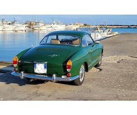 1971 VOLKSWAGEN KARMANN GHIA VERT FONCÉ MANUEL, 4 VITESSE...