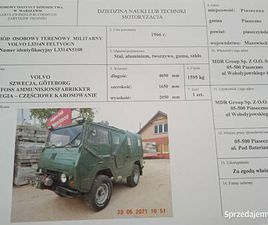 VOLVO LAPLANDER L3314N SPRZEDAM ZABYTKOWE VOLVO LAPLANDER L3314N FELTVOGN Z 1966 RO PIASECZNO - SPRZEDAJEMY.PL