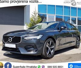 VOLVO V90 D5 AUT. AWD R DESIGN 235 KS, U PDV-U REG 11/26 ACC+GR. VENT., 2020 GOD.