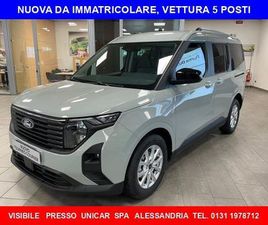 FORD TOURNEO COURIER TITANIUM 1.0 BENZINA 125CV VETTURA 5 POSTI, NUOVA!