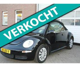 VOLKSWAGEN NEW BEETLE CABRIOLET - 2.0 HIGHLINE.GEEN IMPORT.VAN 1E EIGENAAR.AIRCO.LEER.CRUISE CONTROL