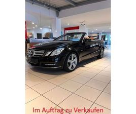 MERCEDES-BENZ E 200 -KL. CABRIO NEUE STEUERKETTE NAVI