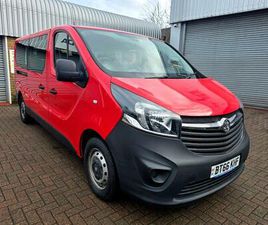 VAUXHALL VIVARO 1.6 CDTI 2900 BITURBO L2 H1 EURO 6 (START/STOP) 5DR (9 SEAT)