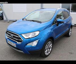 FORD ECOSPORT 1.0 ECOBOOST 125CH TITANIUM 7CV