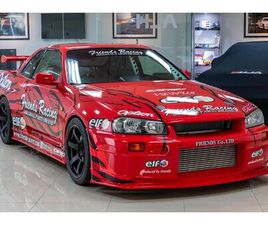 FRIEND’S RACING R34 GT-R, JAPAN’S CURRENT CHAMPION GT-R FOR 0-300KM/H AND 0-1000M, 1400PS+
