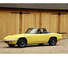 LOTUS ELAN LOTUS ELAN SPRINT DHC, 1971. EXCEPTIONAL EXAMPLE IN EVERY RESPECT. LOTUS YELLOW.
