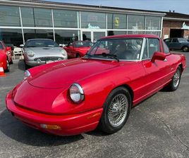 USED 1991 ALFA ROMEO SPIDER VELOCE W/HARDTOP