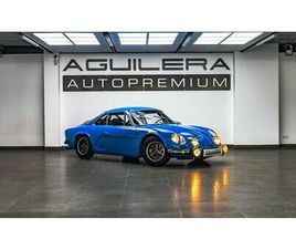1971 ALPINE A110 BLEU MANUEL, 4 VITESSES CONDUITE À GAUCH...