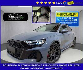 AUDI A3 SPORTBACK S3 SPB SPORTBACK RS TETTO SPOILER GUSCIO BLACK PACK