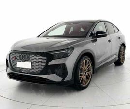AUDI Q4 SPORTBACK Q4 50 E-TRON QUATTRO S LINE EDITION DEL 2021 USATA A PADOVA