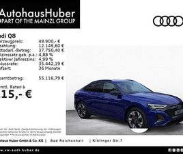 AUDI Q8 SPORTBACK 50 E-TRON S LINE QUATTRO HUD MATRIX