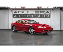 2000 FERRARI 550 MARANELLO ROUGE MANUEL, 6 VITESSES CONDU...