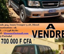 ISUZU TROOPER 1998 DAKAR