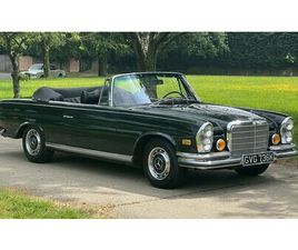 MERCEDES CLASSE S CABRIOLET 280 SE 1971 MERCEDES 280SE 3.5 CABRIOLET A VENDRE