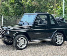 MERCEDES-BENZ G500 V8 CABRIOLÉT *2.HAND*RARITÄT*COMAND*MEMORY*
