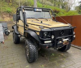 MERCEDES G320 KURZ MIT 6.0 V8 UND PORTALACHSEN