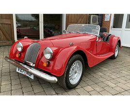 2000 MORGAN PLUS-8 ROUGE MANUEL, 5 VITESSES CONDUITE À DR...