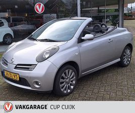NISSAN MICRA - 1.6 TEKNA PLUS CABRIO - LEER - STOELVERWARMING - CLIMATRONIC - DEALER ONDERHOUDEN - NIEUWE