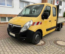 MOVANO 2.3 DOPPEL KABINE PRITSCHE KLIMA TEMPOMA