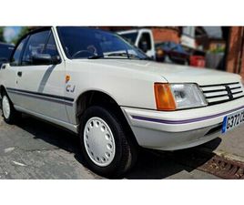 1989 PEUGEOT 205 CONVERTIBLE BLANC MANUEL, 5 VITESSES CON...