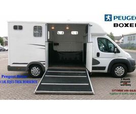 PEUGEOT BOXER 440 3.0L EQUI-TREK HORSEBOX NO VAT