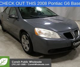 USED 2008 PONTIAC G6 SEDAN FARGO ND 58103