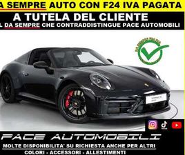 911 TARGA 4 GTS BLACK ASSE POSTERIORE STERZANTE