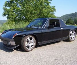 PORSCHE 914 NOIRE MOTEUR NEUF 2 LITRES DÉCOUVRABLE