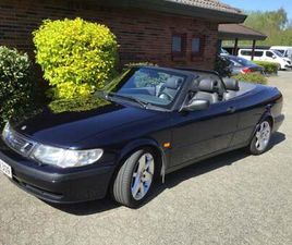 SAAB 900 CABRIOLET SAAB 9-3 2,0I CABRIOLET - 79.900 KR