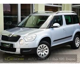 ŠKODA YETI 2.0TDI DSG 4X4 TAŽNÉ PANO ČR