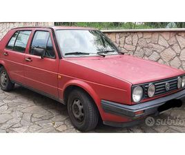 VOLKSWAGEN GOLF 2ª SERIE - 1986