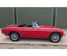 1968 MG MGC ROUGE MANUEL, 4 VITESSES CONDUITE À DROITE IN...