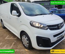 2019 VAUXHALL VIVARO 1.5TD 2900 L2H1 SPORTIVE