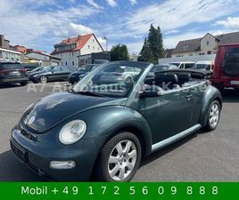 VW NEW BEETLE CABRIOLET 2.0 HIGHLINE LEDER KLIMA CD