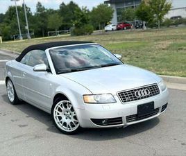 USED 2006 AUDI S4 QUATTRO CABRIOLET 2D