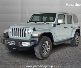 JEEP WRANGLER UNLIMITED JEEP WRANGLER 2.0 TURBO SAHARA NUOVA A LAMEZIA TERME