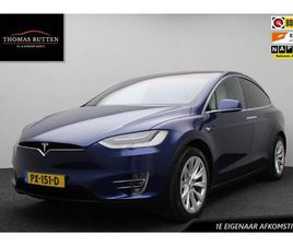 TESLA MODEL X 90D TESLA MODEL X 90D BASE 2017 | AUTOPILOT | INCL. BTW | LEDEREN BEKLEDING | LED | NAVIGATIE | PANORAMISCHE VOORRUIT | CRUISE CONTROL | AIRCO | KEYLESS | BOEKJES