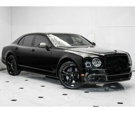 BENTLEY MULSANNE SPEED CERTIFIED 2020 BENTLEY MULSANNE SPEED ASHBURN VA 20147