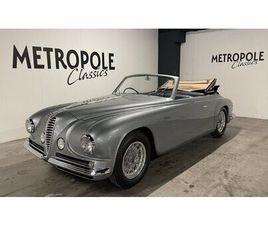 1952 ALFA ROMEO6C 2500 GT VILLA D'ESTE CABRIOLET A VENDRE