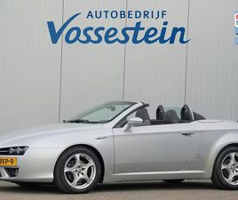 ALFA-ROMEO-SPIDER-22-JTS-SELESPEED-EXCLUSIVE-AUTOMAAT-LEDER-ELEK-KAP-CRUISE-94DKM-NAP-CLIMATE