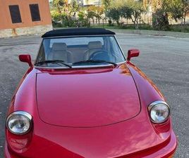ALFA ROMEO SPIDER DUETTO (DUETTO) 2000 ** IV ** SERIE** PARI AL NUOVO
